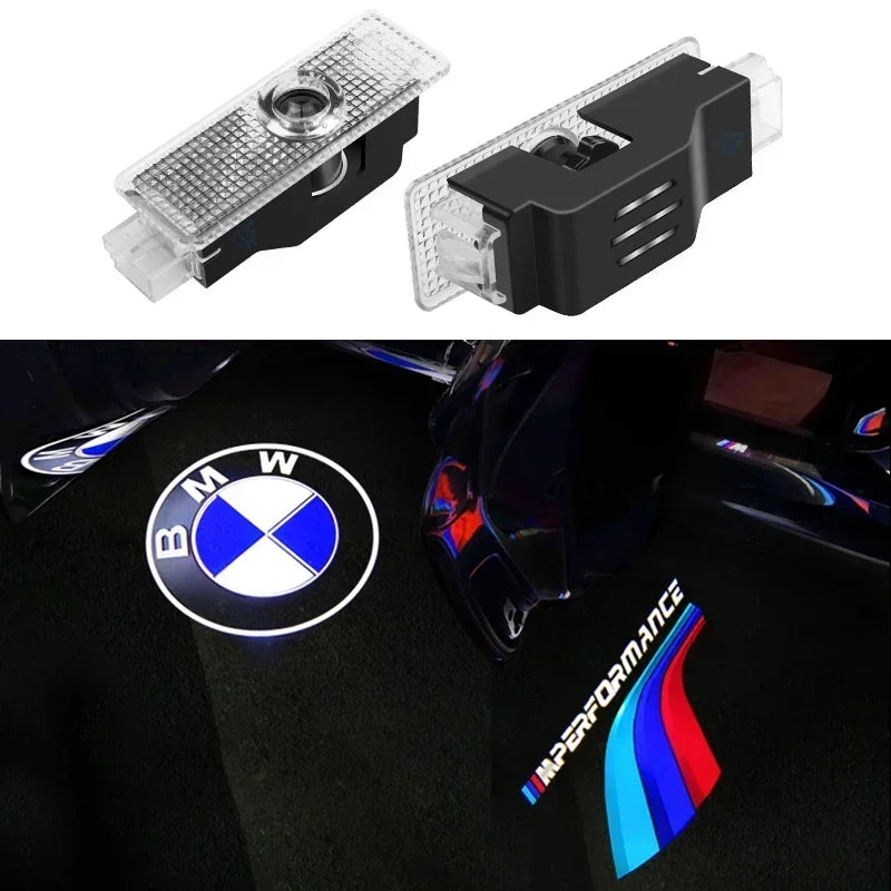 HD Led Welcome Light Car Door Projector Lamps For BMW E90 E91 E92 E93 E60 E61 F10 F07 E63 E64 F12 F13 G30 Accessories